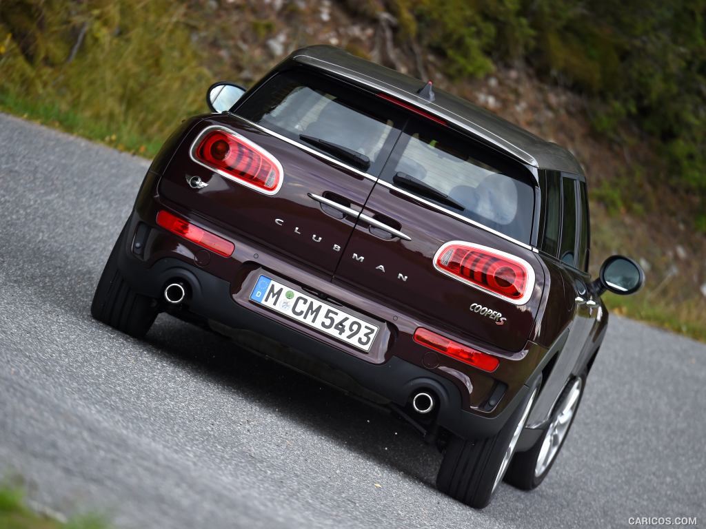 2016 MINI Cooper S Clubman in Metallic Pure Burgundy - Rear