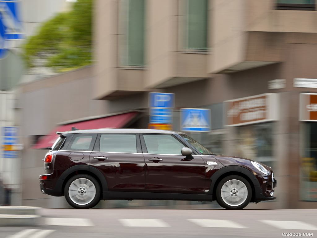 2016 MINI Cooper S Clubman in Metallic Pure Burgundy - Side