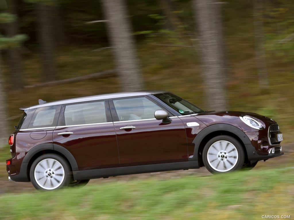 2016 MINI Cooper S Clubman in Metallic Pure Burgundy - Side