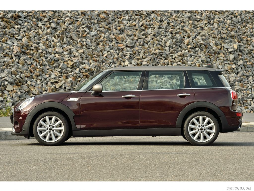 2016 MINI Cooper S Clubman in Metallic Pure Burgundy - Side