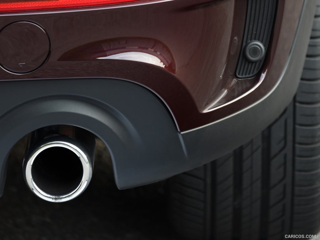 2016 MINI Cooper S Clubman in Metallic Pure Burgundy - Tailpipe