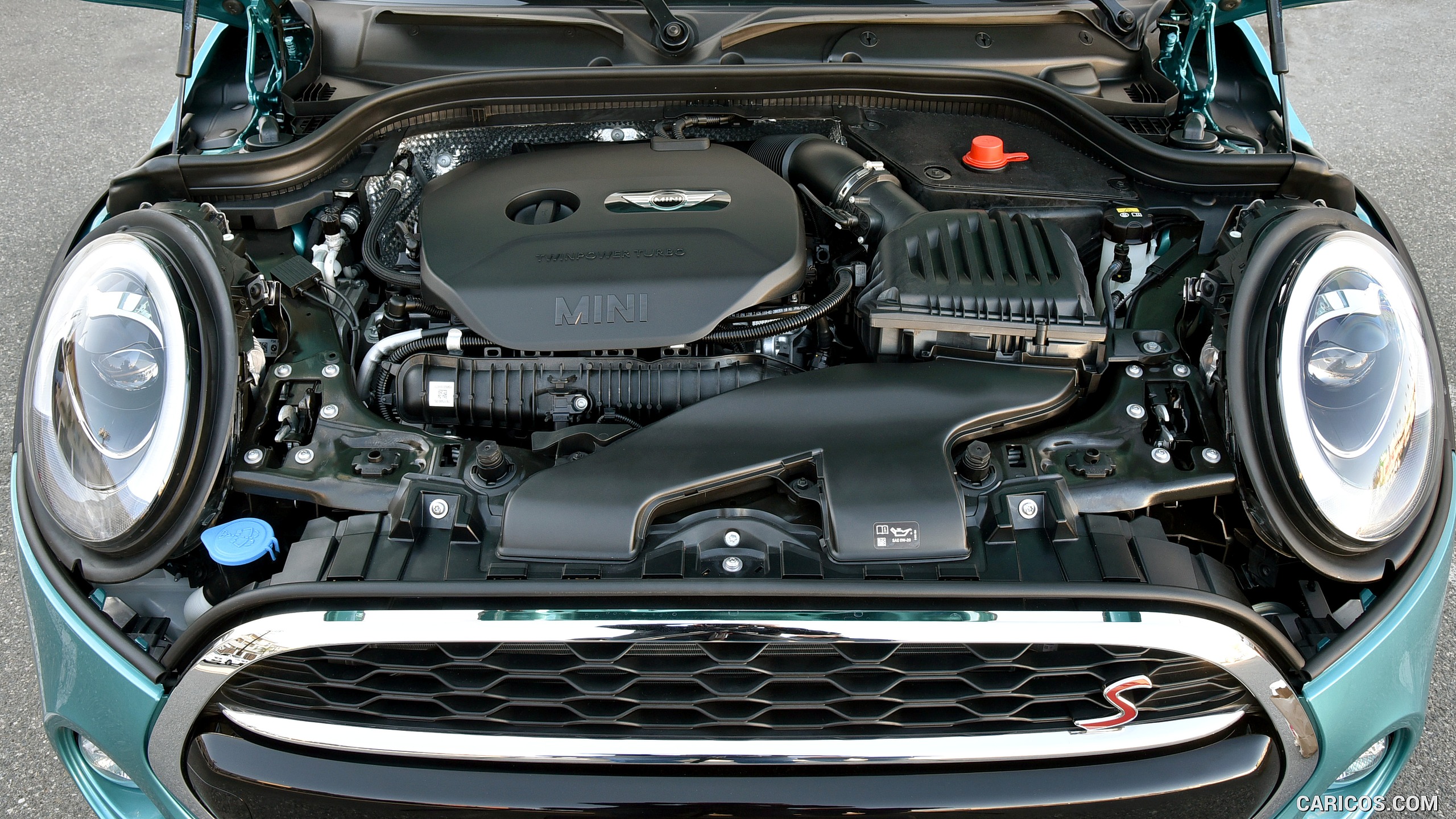 2016 MINI Cooper S Convertible (Color: Caribbean Aqua Metallic) - Engine, #160 of 332