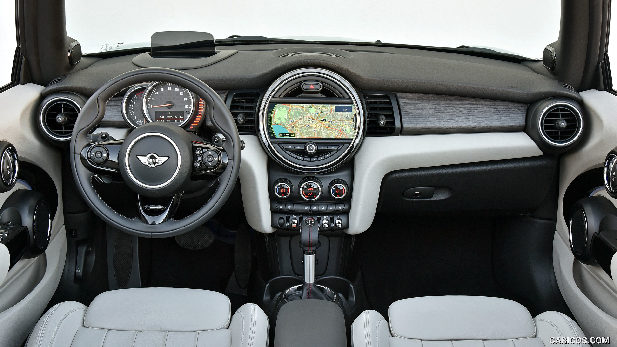 2016 MINI Cooper S Convertible (Color: Caribbean Aqua Metallic) - Interior, Cockpit, #135 of 332