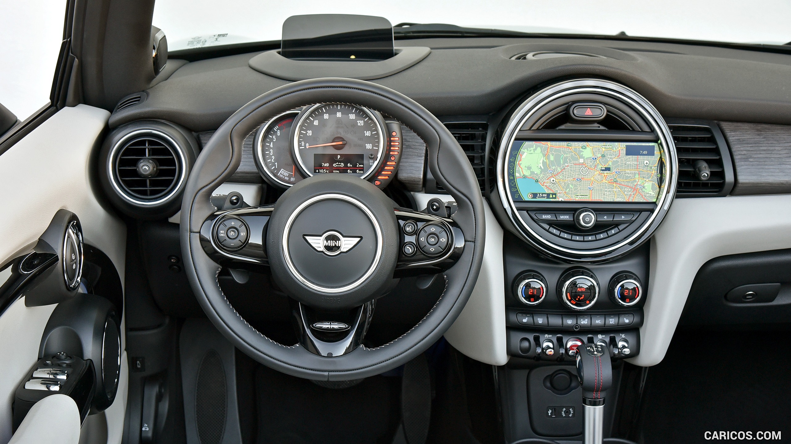 2016 MINI Cooper S Convertible (Color: Caribbean Aqua Metallic) - Interior, Cockpit, #136 of 332