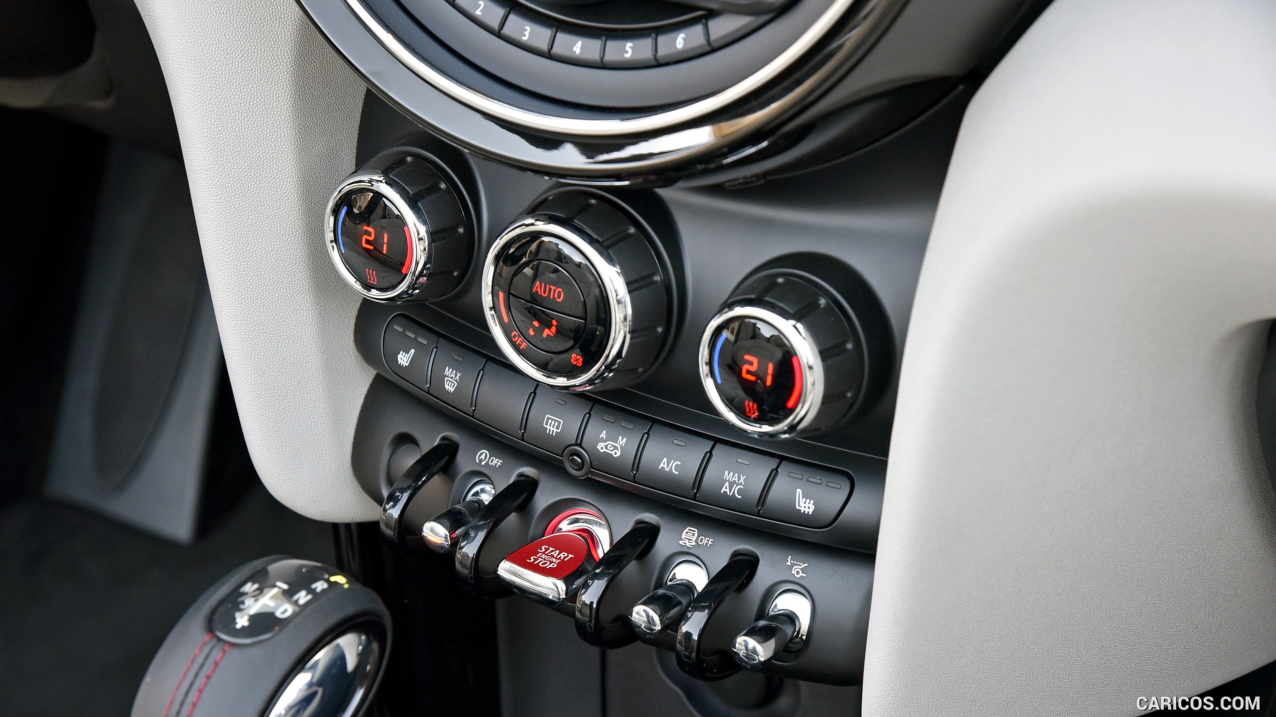 2016 MINI Cooper S Convertible (Color: Caribbean Aqua Metallic) - Interior, Controls, #143 of 332
