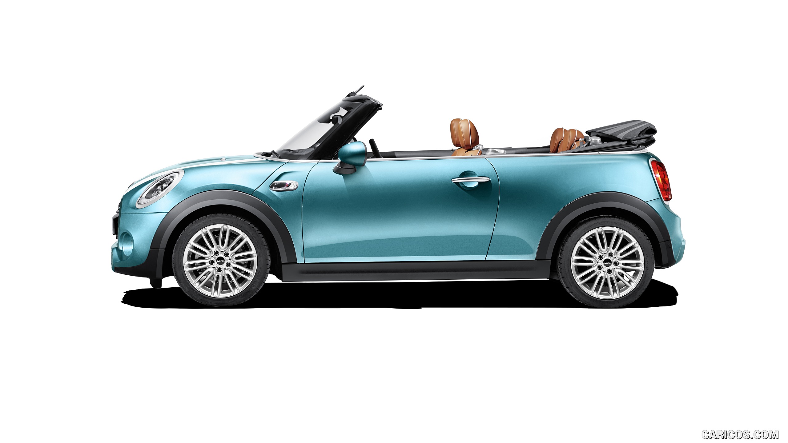 2016 MINI Cooper S Convertible (Color: Caribbean Aqua Metallic), #110 of 147