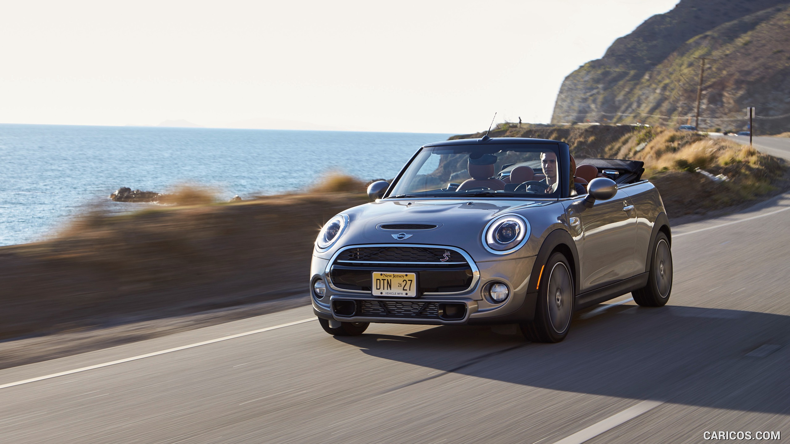 2016 MINI Cooper S Convertible (Color: Melting Silver Metallic) - Front, #180 of 332