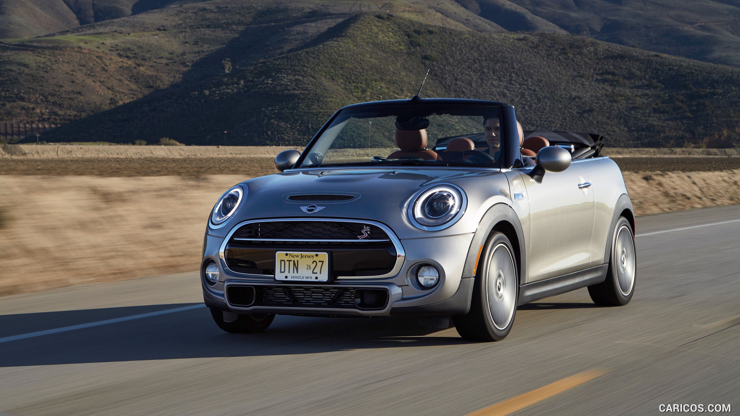 2016 MINI Cooper S Convertible (Color: Melting Silver Metallic) - Front, #186 of 332