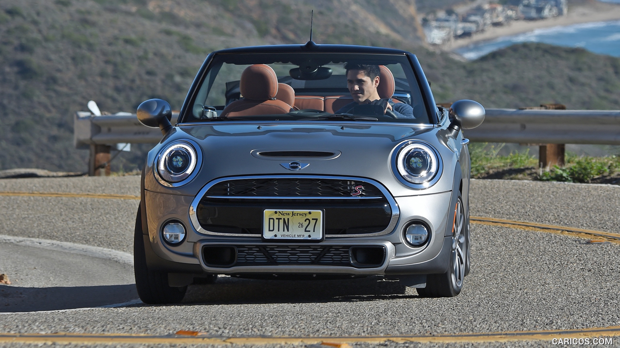 2016 MINI Cooper S Convertible (Color: Melting Silver Metallic) - Front, #189 of 332