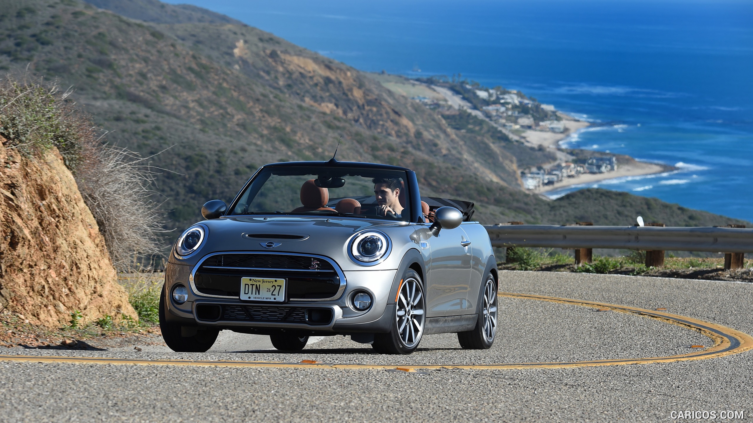 2016 MINI Cooper S Convertible (Color: Melting Silver Metallic) - Front, #190 of 332