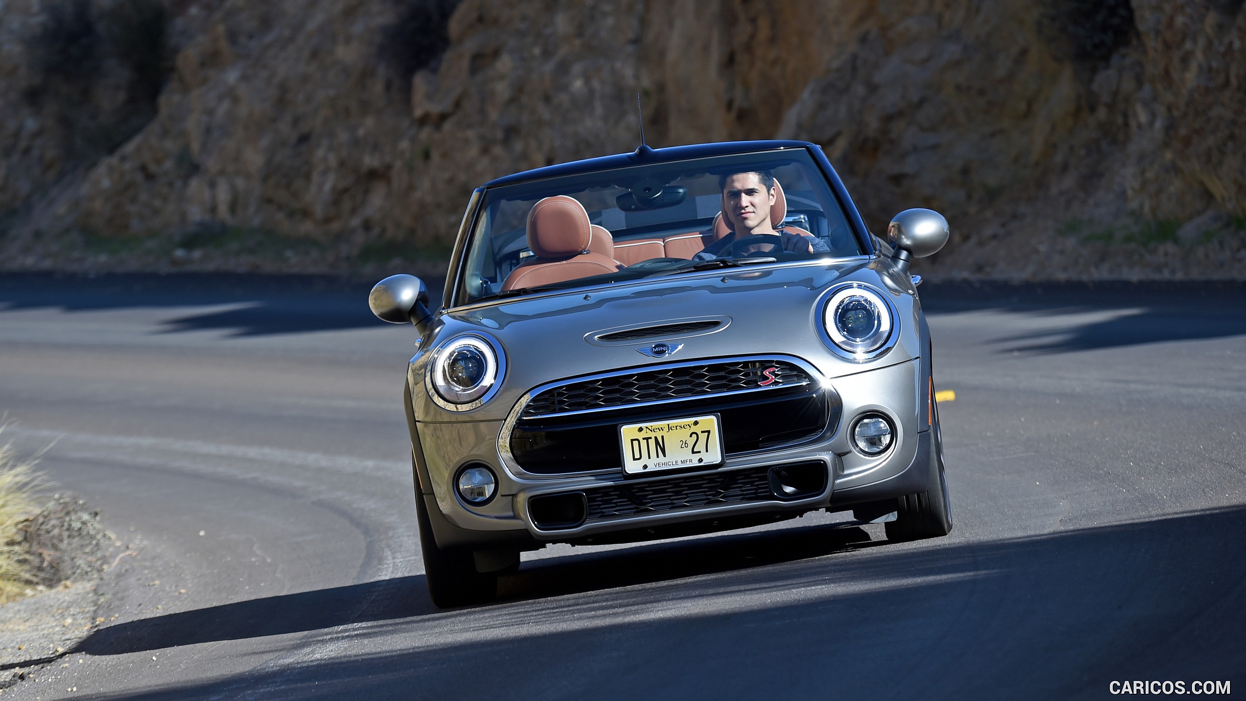 2016 MINI Cooper S Convertible (Color: Melting Silver Metallic) - Front, #194 of 332