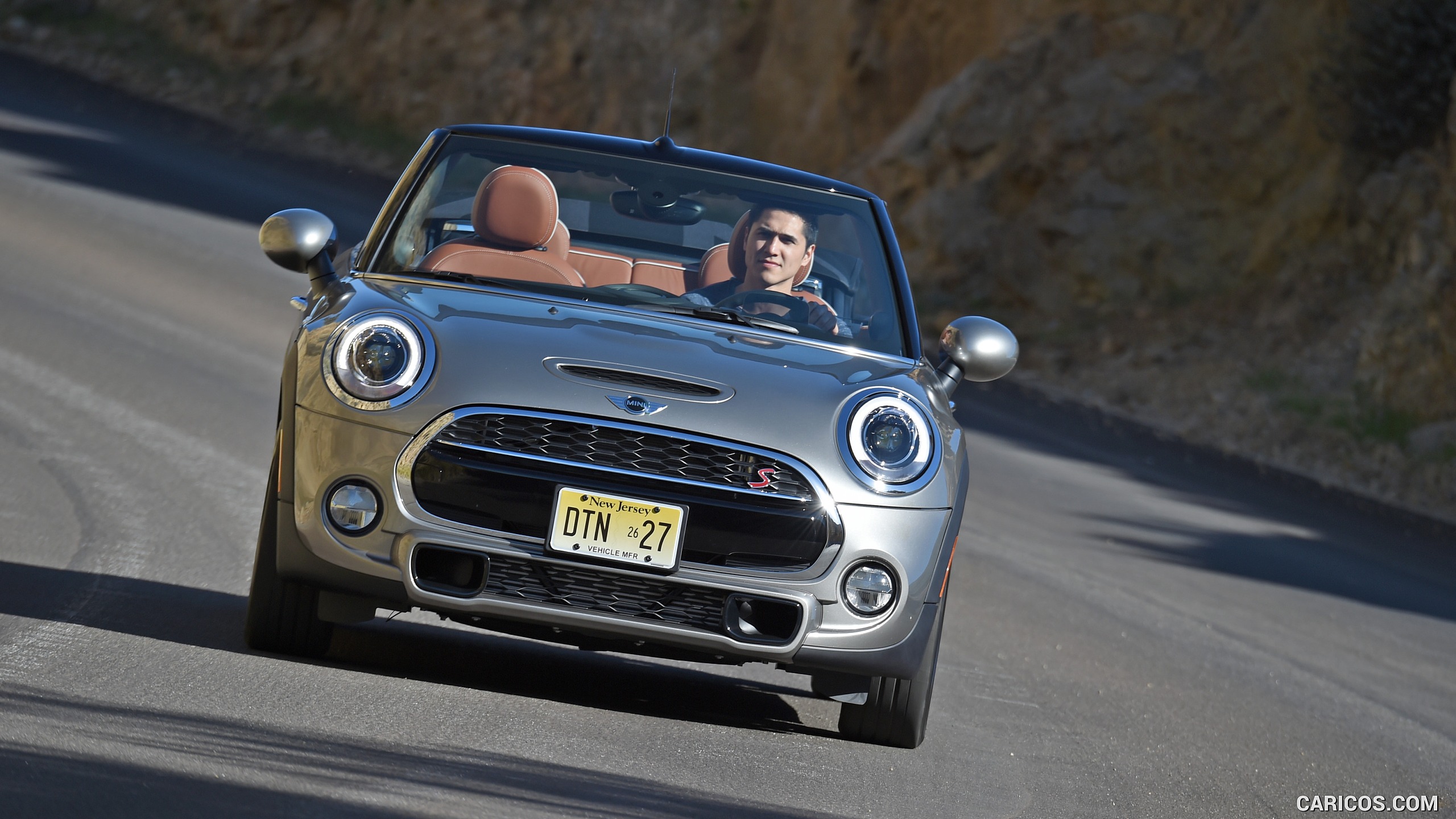 2016 MINI Cooper S Convertible (Color: Melting Silver Metallic) - Front, #195 of 332