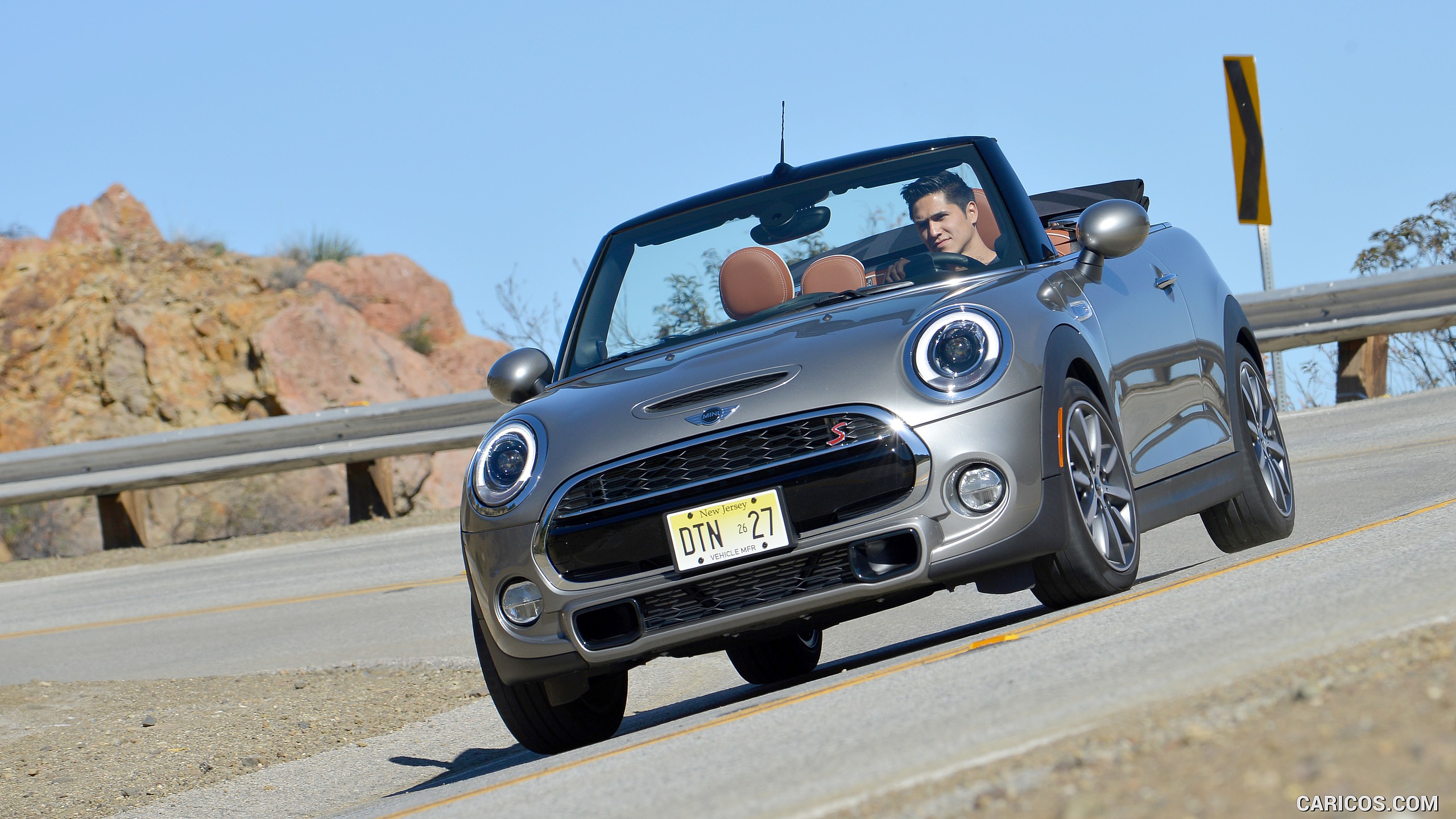 2016 MINI Cooper S Convertible (Color: Melting Silver Metallic) - Front, #232 of 332