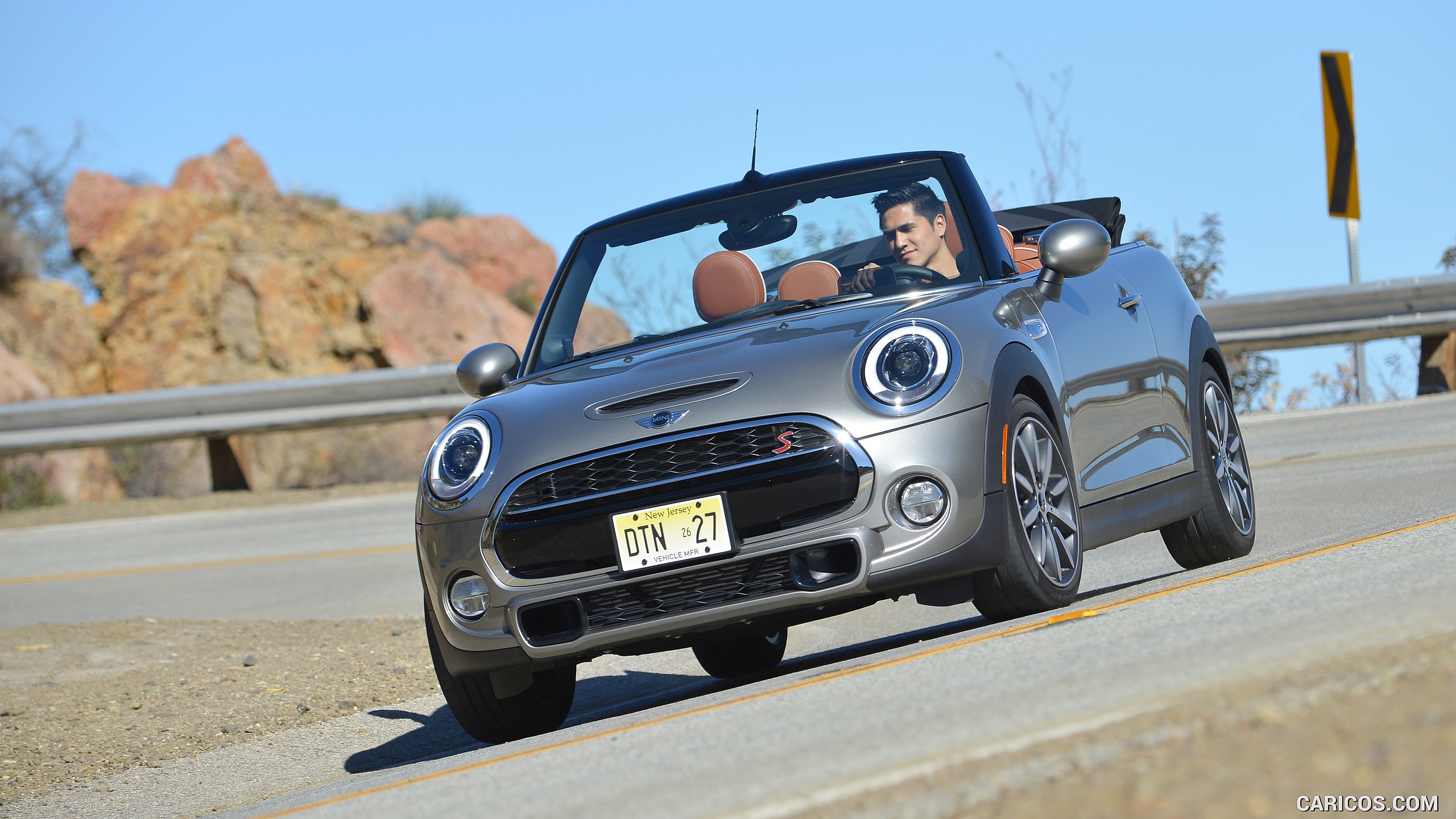 2016 MINI Cooper S Convertible (Color: Melting Silver Metallic) - Front, #234 of 332