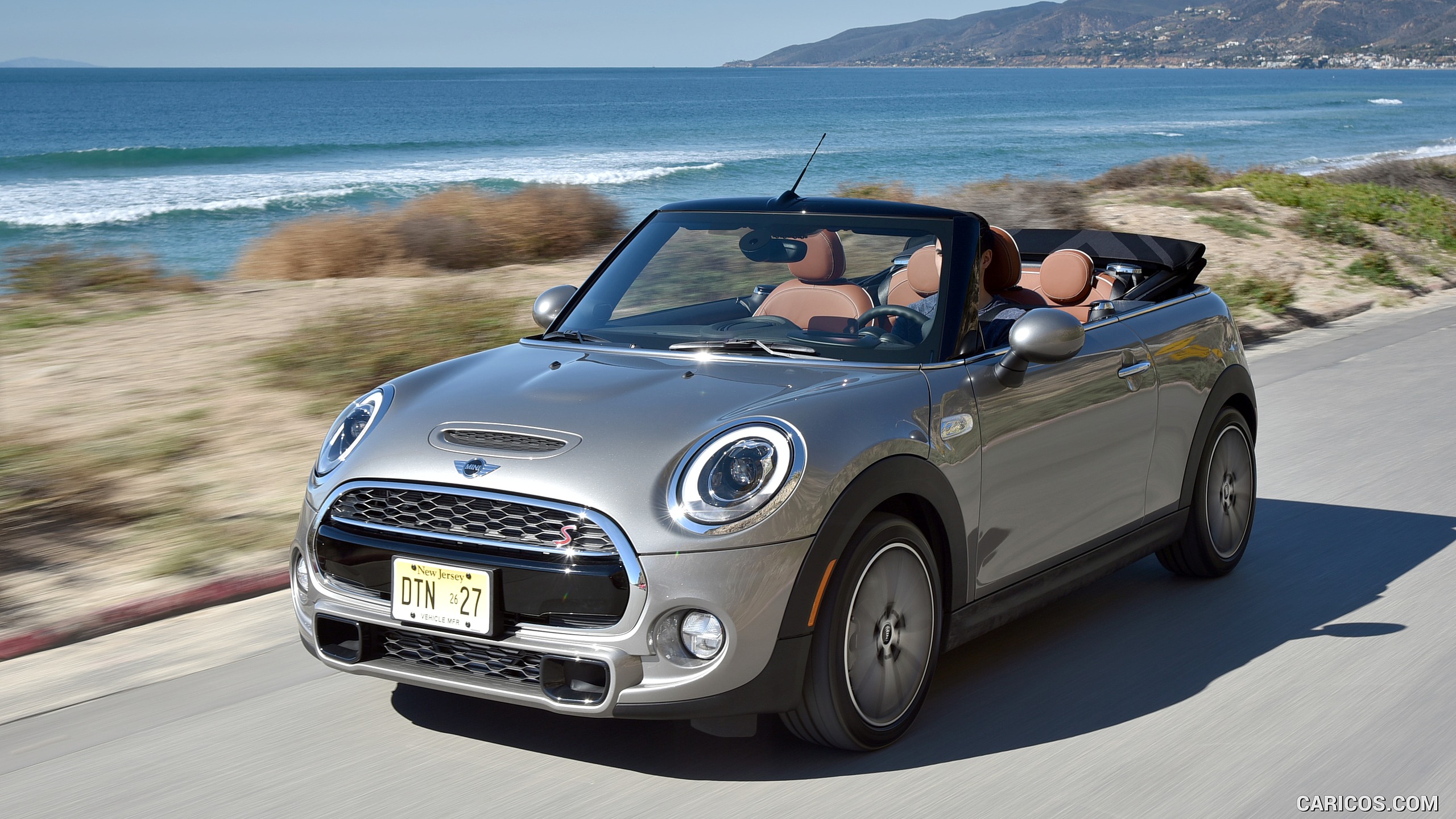 2016 MINI Cooper S Convertible (Color: Melting Silver Metallic) - Front, #242 of 332