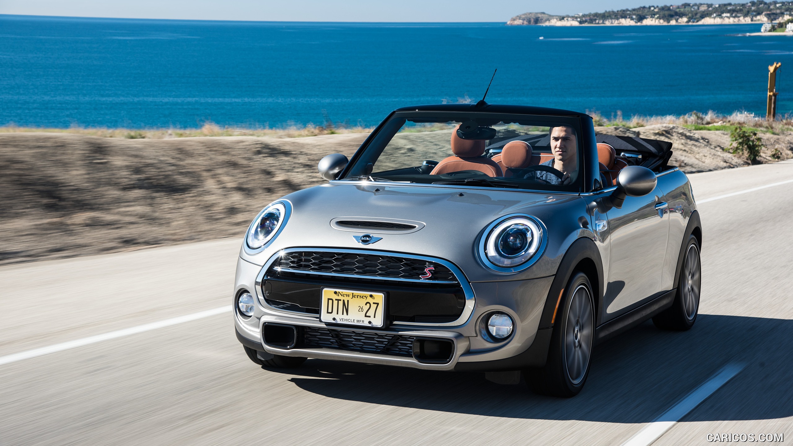 2016 MINI Cooper S Convertible (Color: Melting Silver Metallic) - Front, #244 of 332
