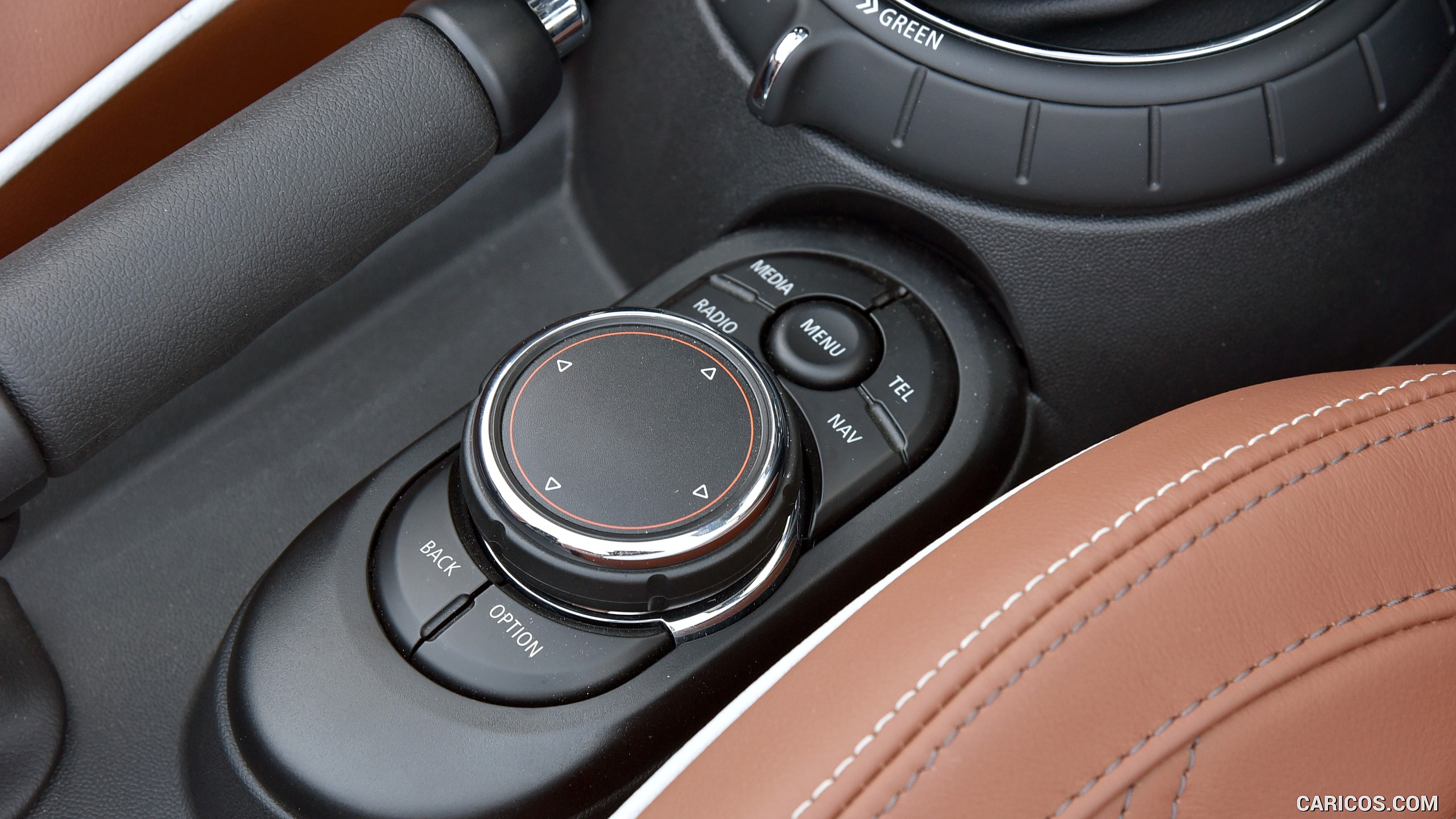 2016 MINI Cooper S Convertible (Color: Melting Silver Metallic) - Interior, Detail, #313 of 332