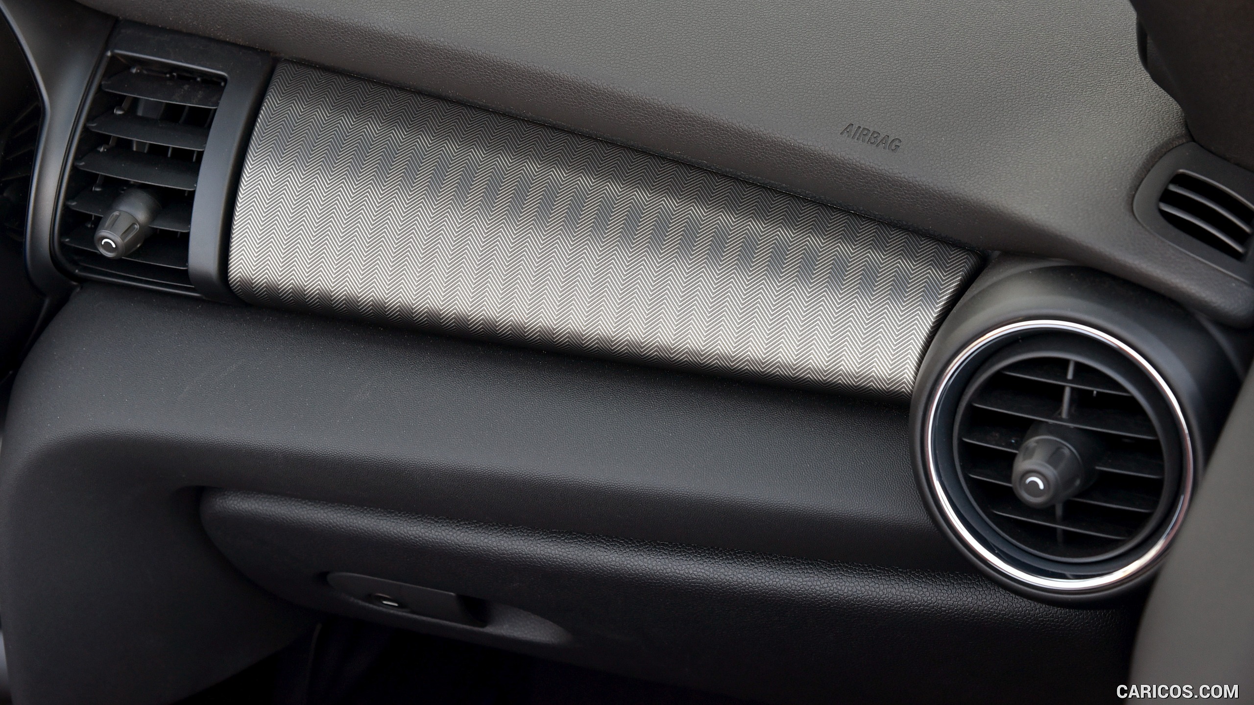 2016 MINI Cooper S Convertible (Color: Melting Silver Metallic) - Interior, Detail, #314 of 332