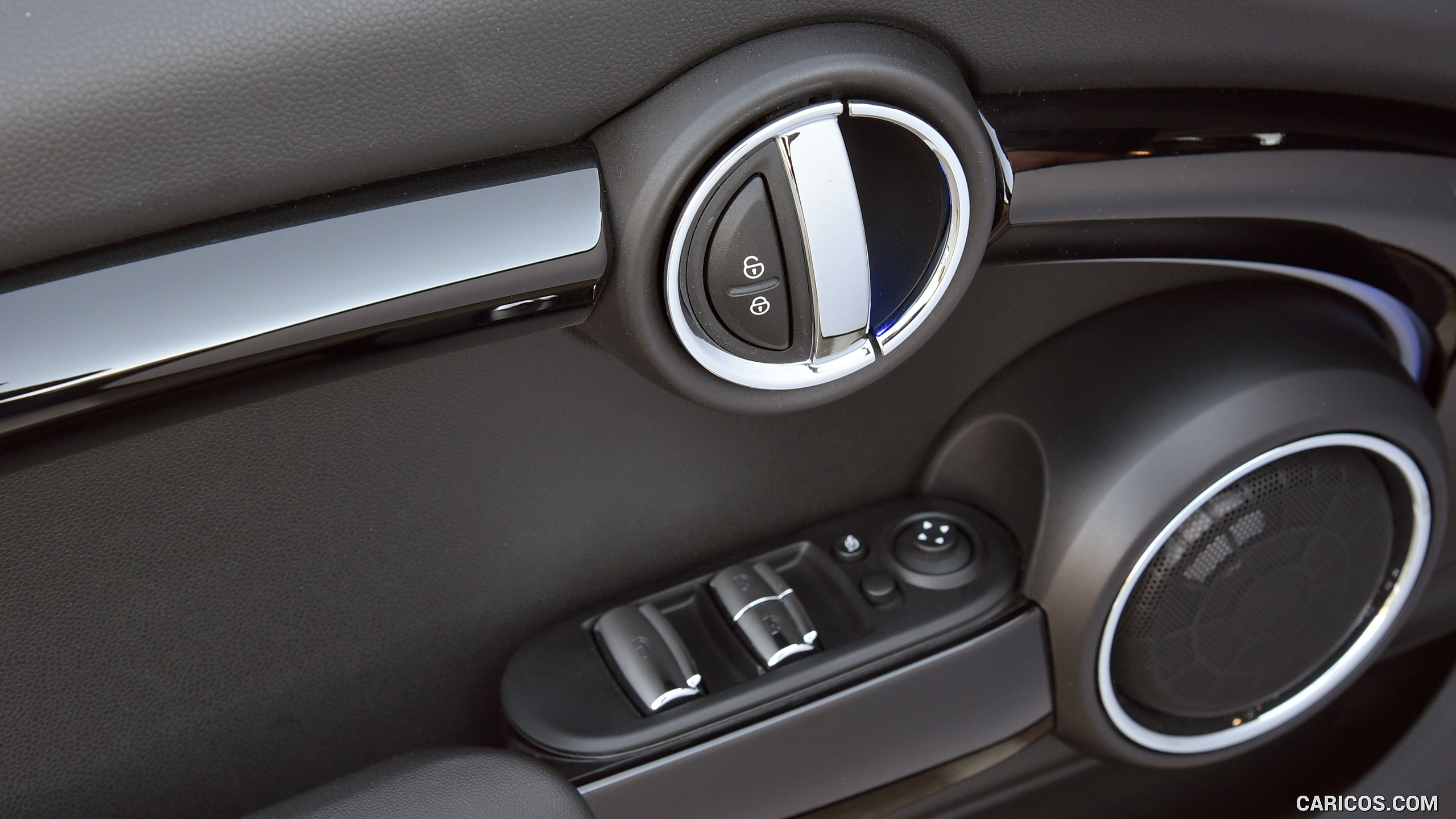 2016 MINI Cooper S Convertible (Color: Melting Silver Metallic) - Interior, Detail, #316 of 332