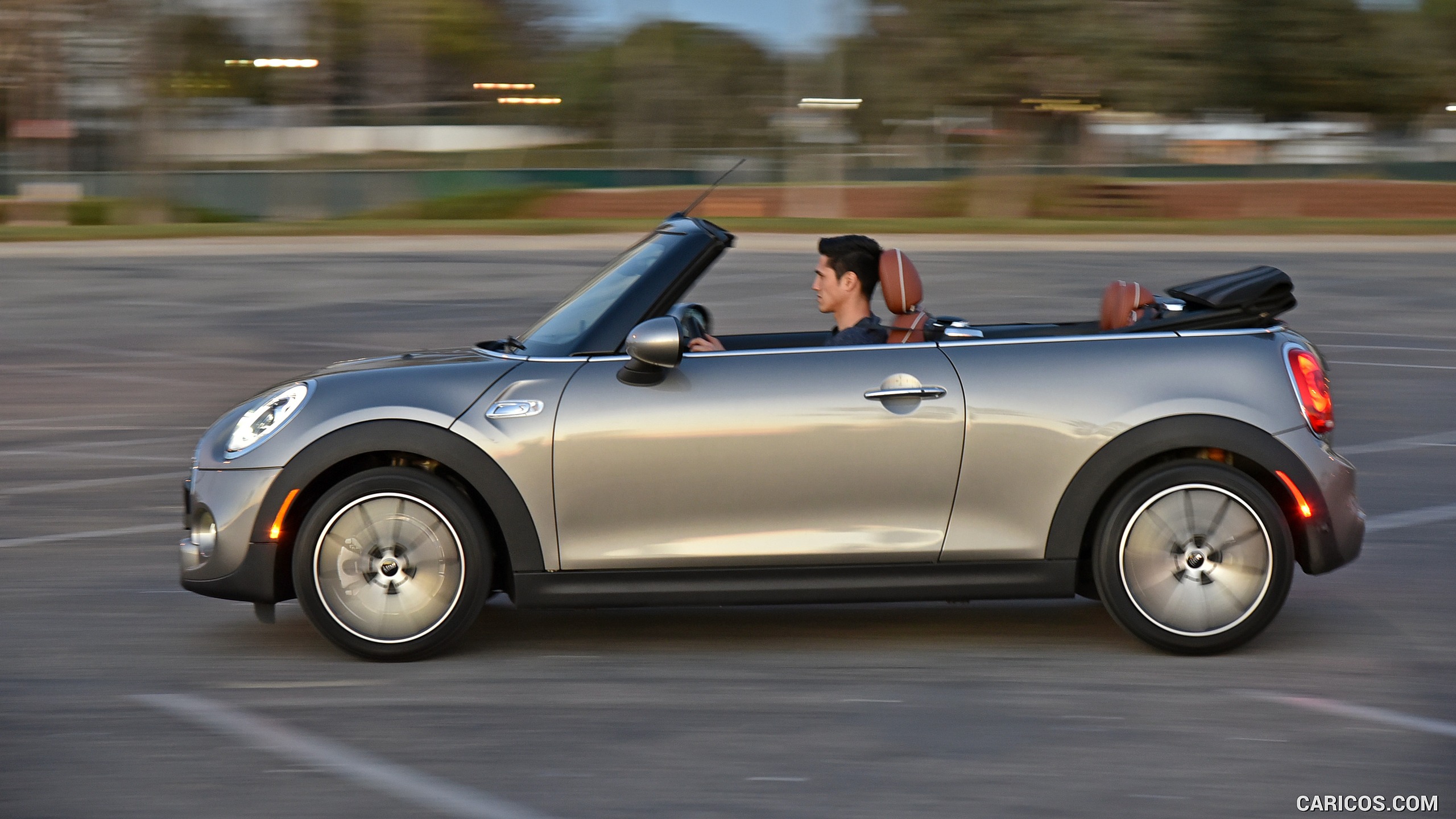 2016 MINI Cooper S Convertible (Color: Melting Silver Metallic) - Side, #174 of 332