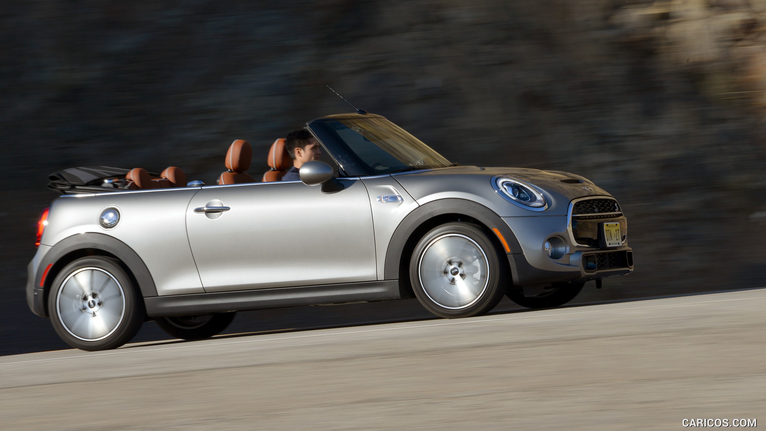 2016 MINI Cooper S Convertible (Color: Melting Silver Metallic) - Side, #203 of 332