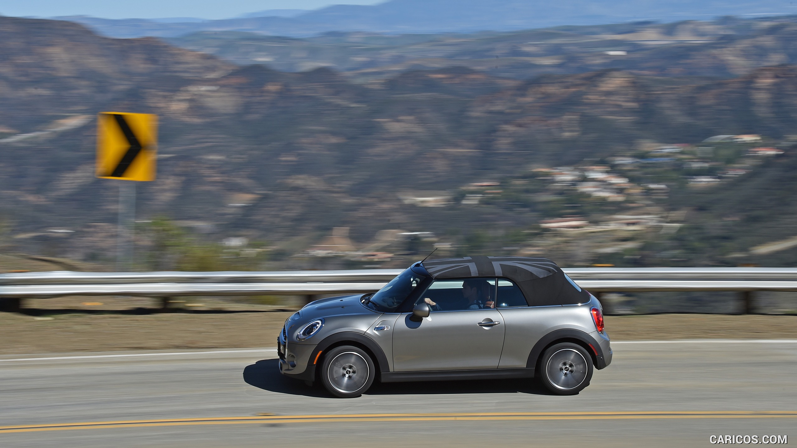 2016 MINI Cooper S Convertible (Color: Melting Silver Metallic) - Side, #209 of 332
