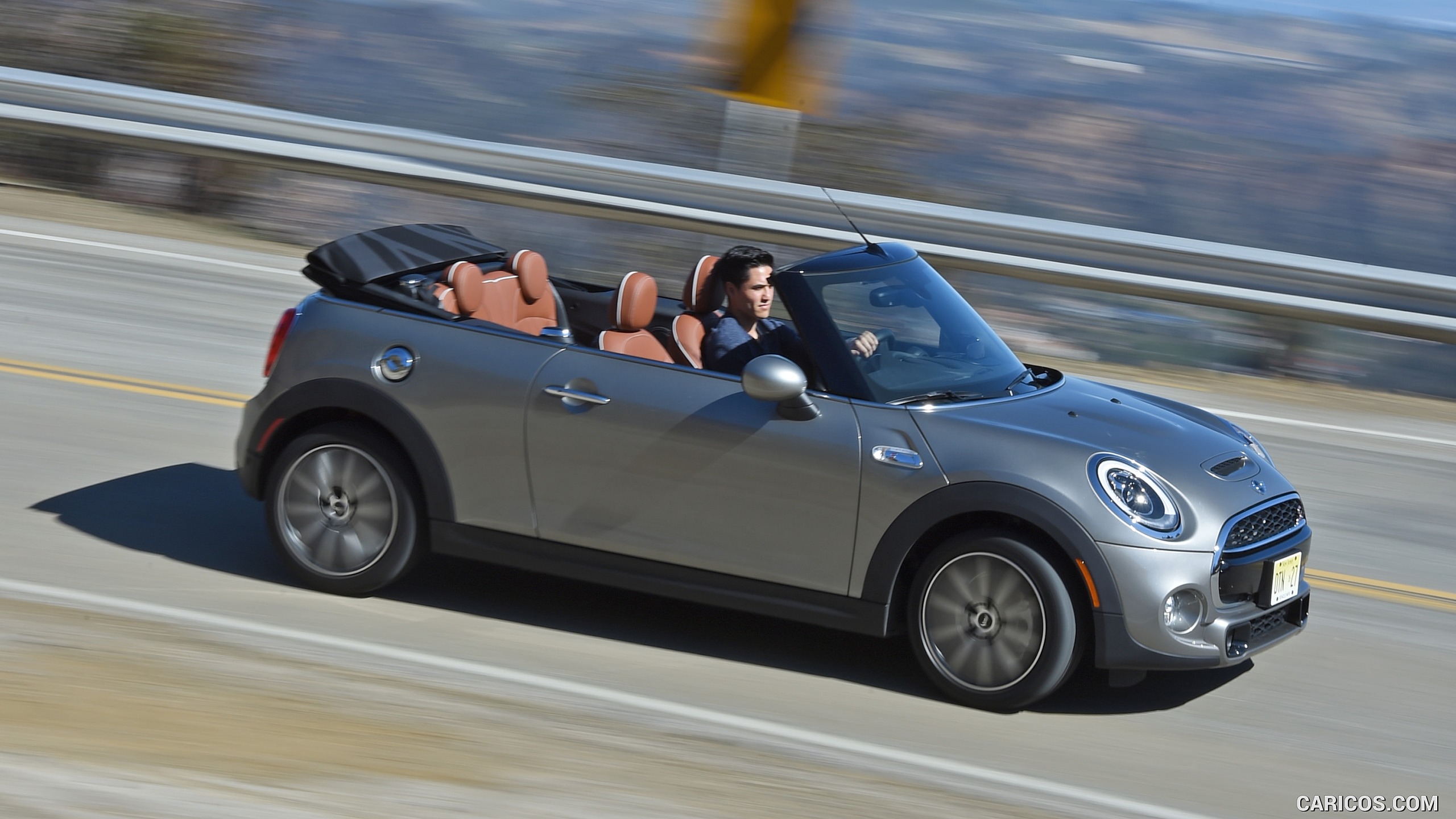 2016 MINI Cooper S Convertible (Color: Melting Silver Metallic) - Side, #217 of 332