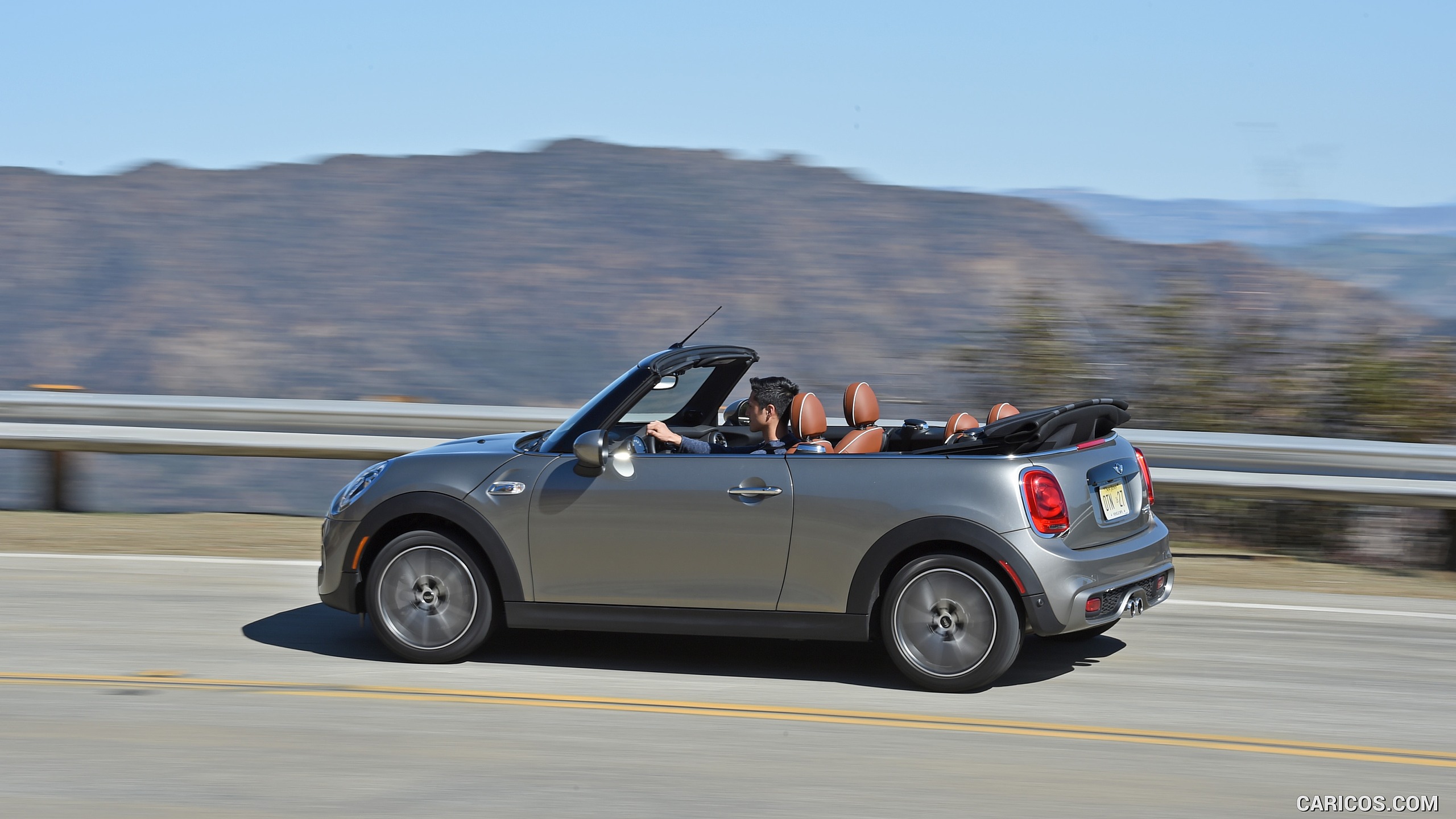 2016 MINI Cooper S Convertible (Color: Melting Silver Metallic) - Side, #222 of 332