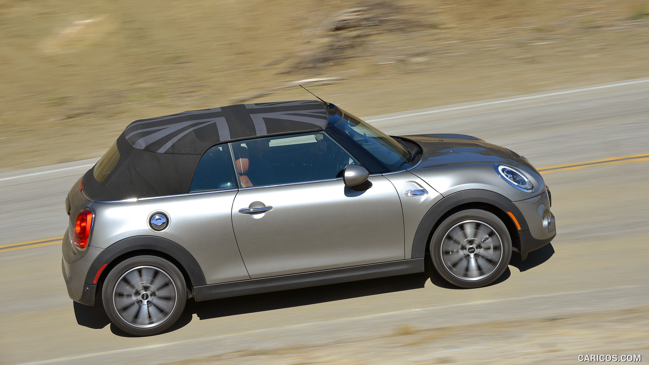 2016 MINI Cooper S Convertible (Color: Melting Silver Metallic) - Side, #224 of 332