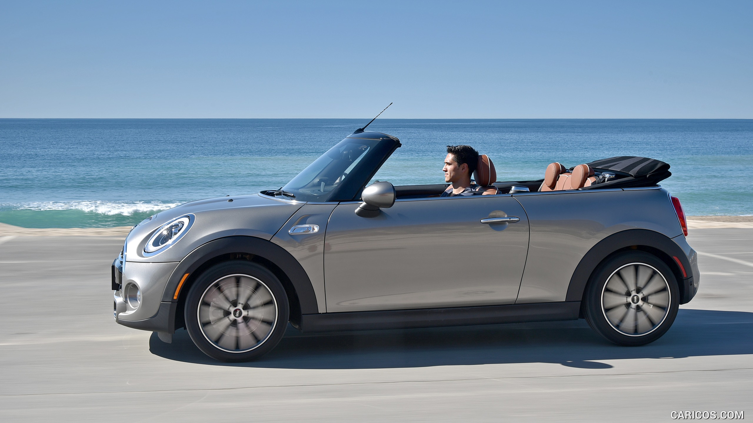 2016 MINI Cooper S Convertible (Color: Melting Silver Metallic) - Side, #256 of 332
