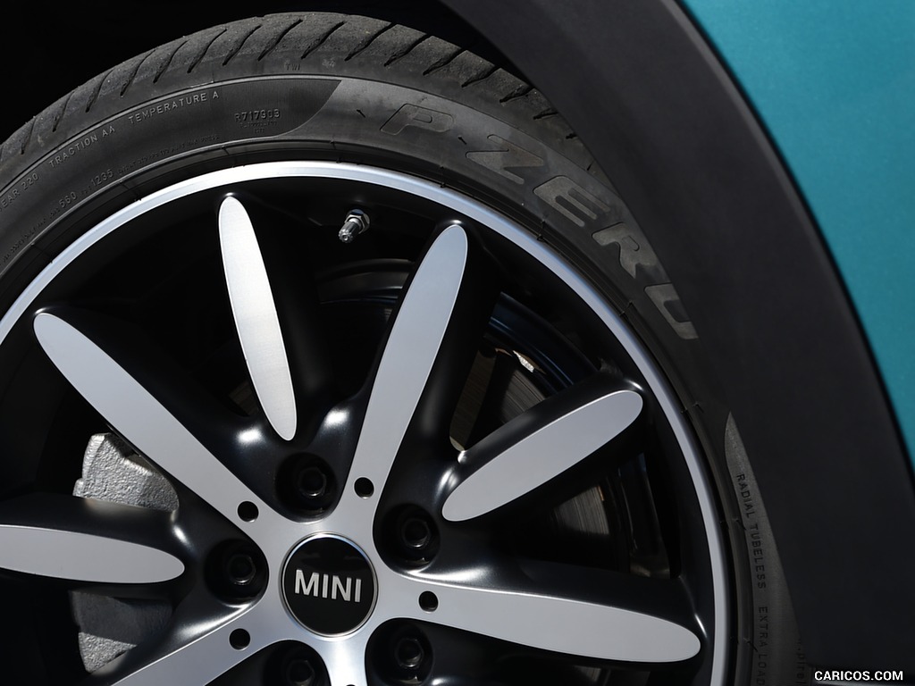 2016 MINI Cooper S Convertible (Color: Caribbean Aqua Metallic) - Detail