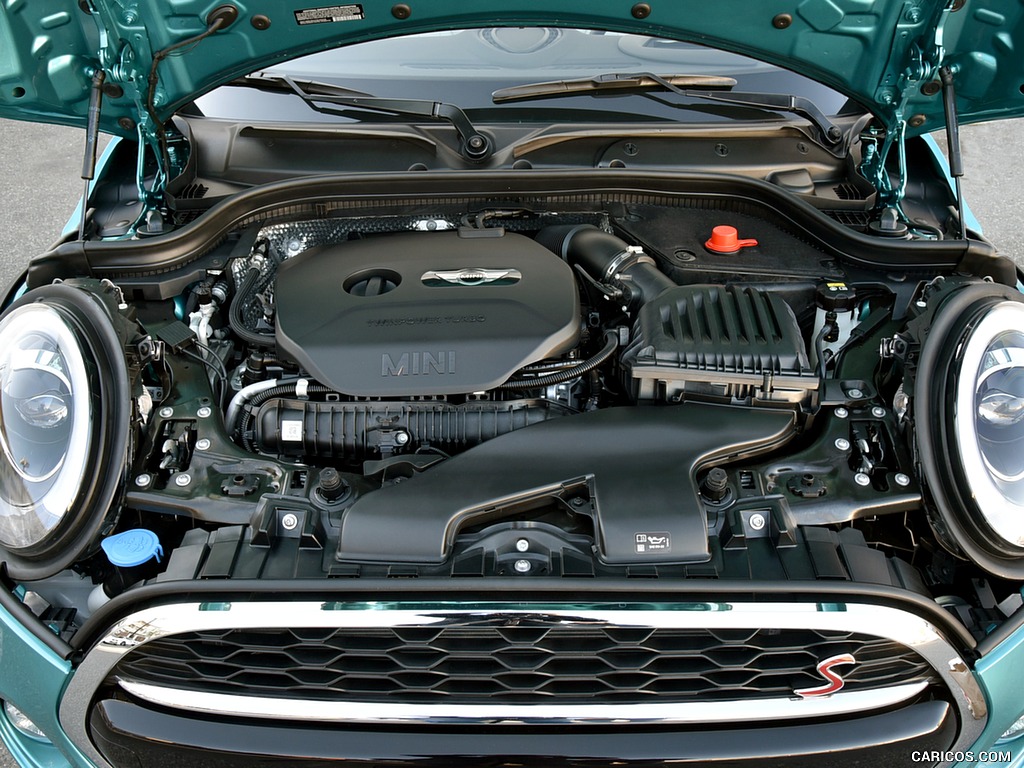 2016 MINI Cooper S Convertible (Color: Caribbean Aqua Metallic) - Engine