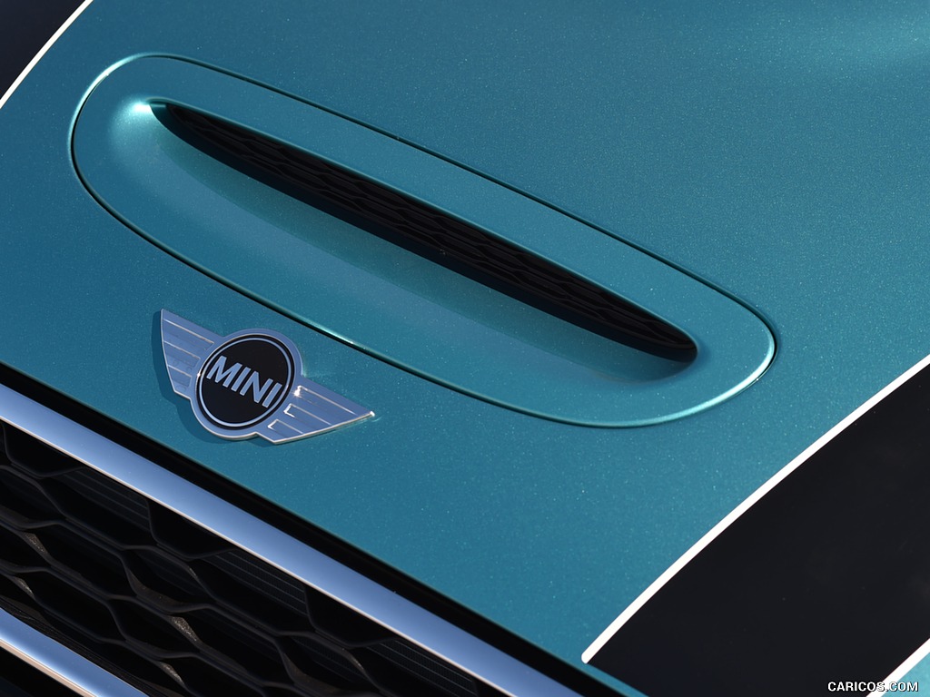 2016 MINI Cooper S Convertible (Color: Caribbean Aqua Metallic) - Hood