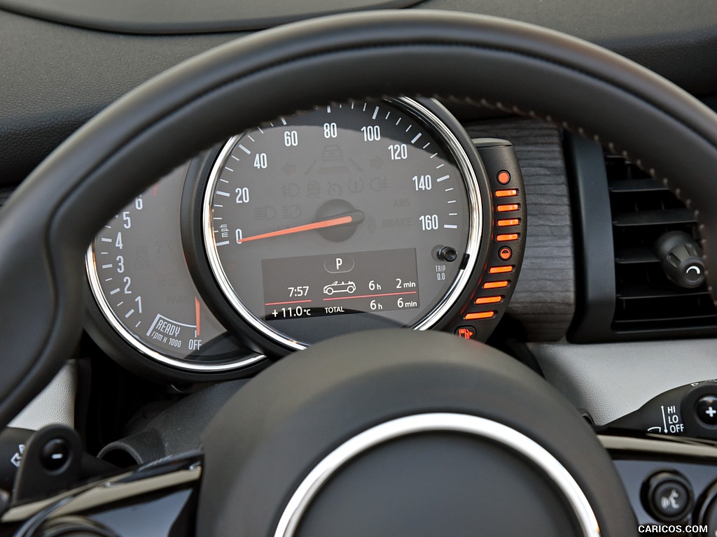 2016 MINI Cooper S Convertible (Color: Caribbean Aqua Metallic) - Instrument Cluster