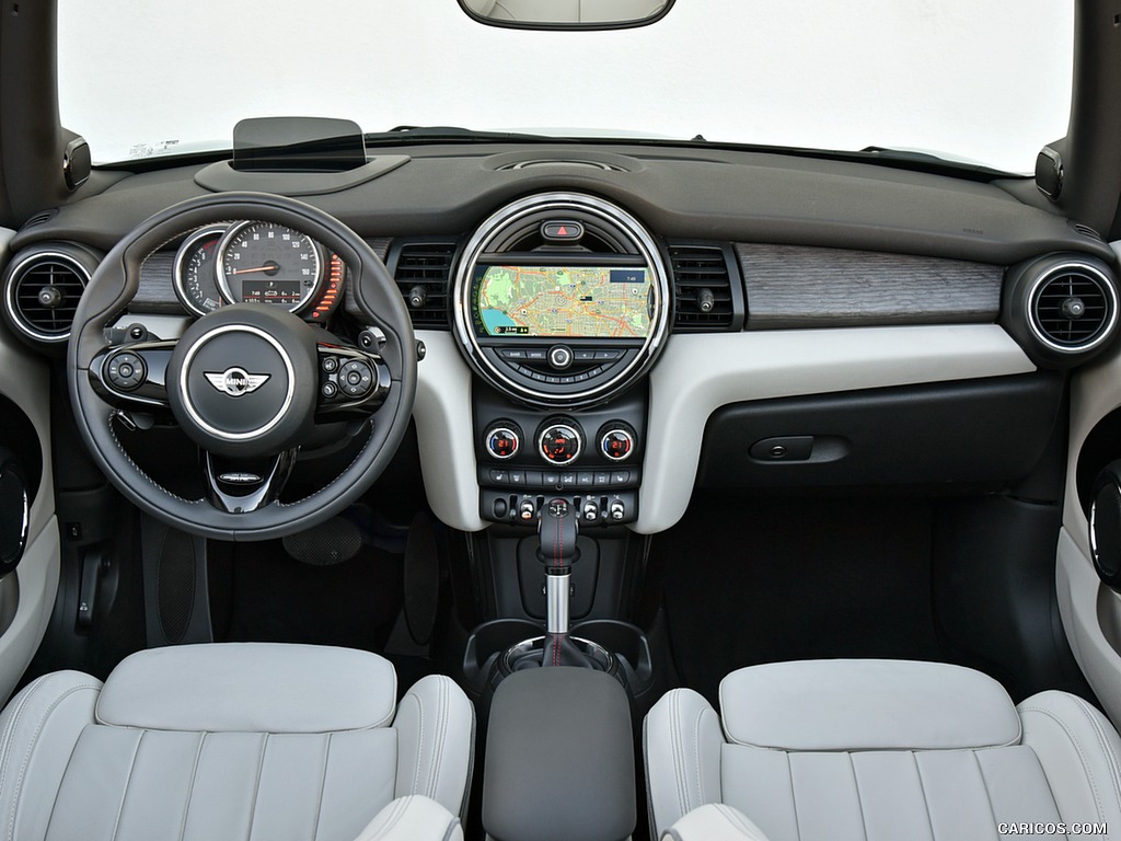 2016 MINI Cooper S Convertible (Color: Caribbean Aqua Metallic) - Interior, Cockpit