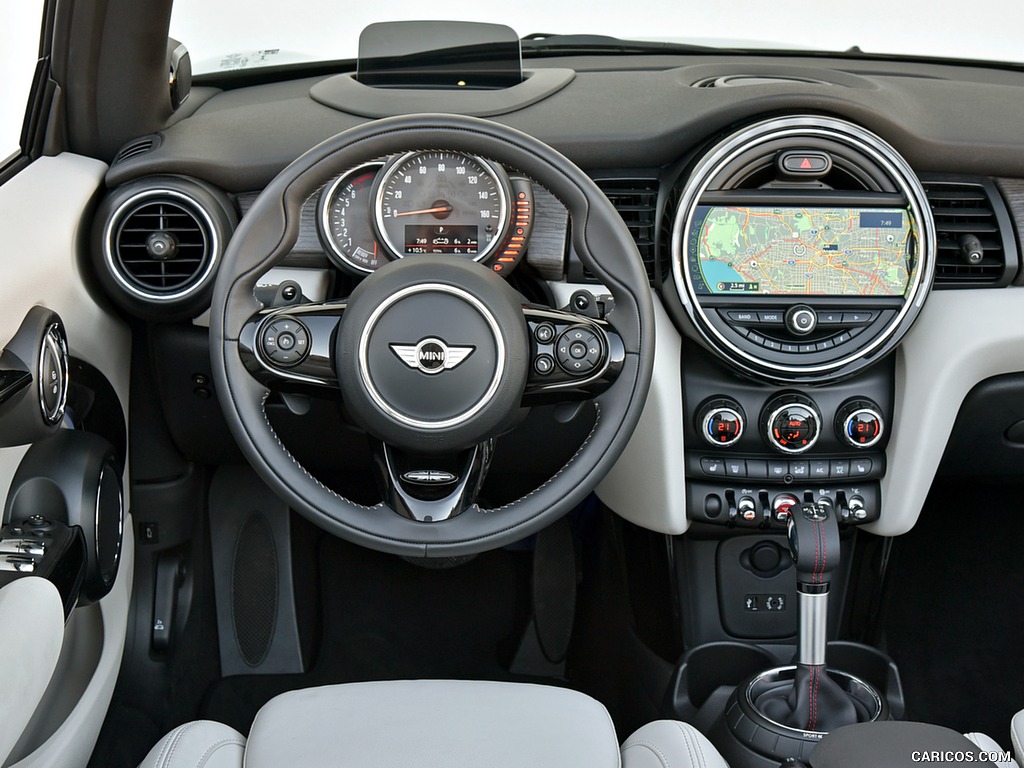 2016 MINI Cooper S Convertible (Color: Caribbean Aqua Metallic) - Interior, Cockpit