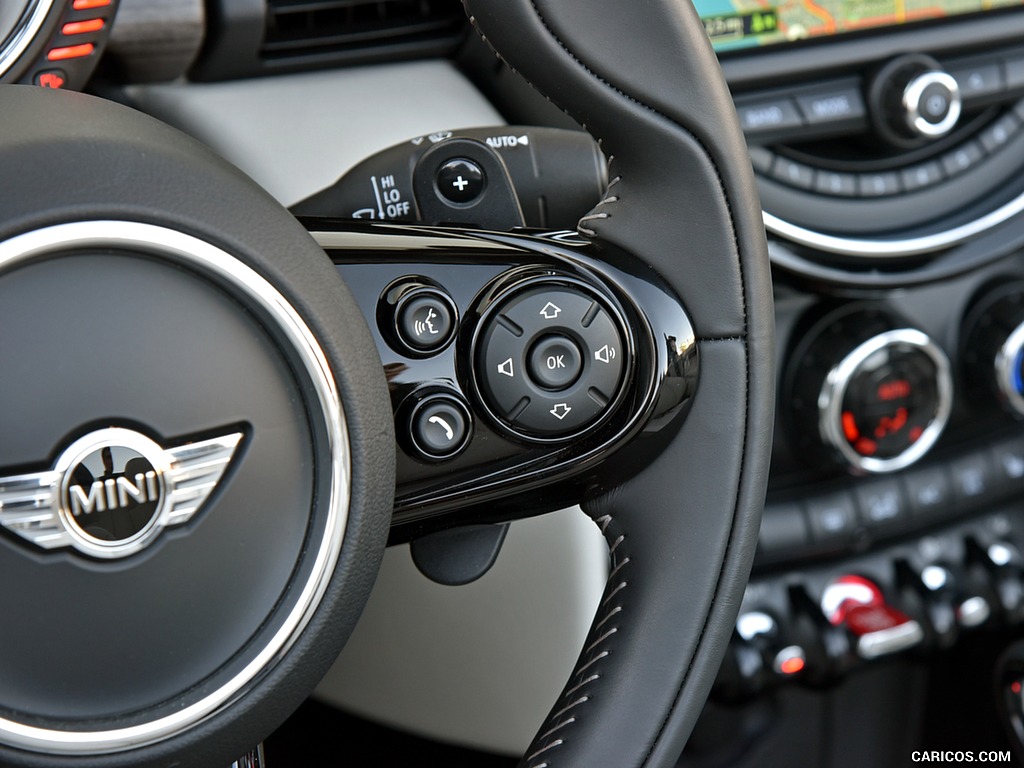 2016 MINI Cooper S Convertible (Color: Caribbean Aqua Metallic) - Interior, Detail