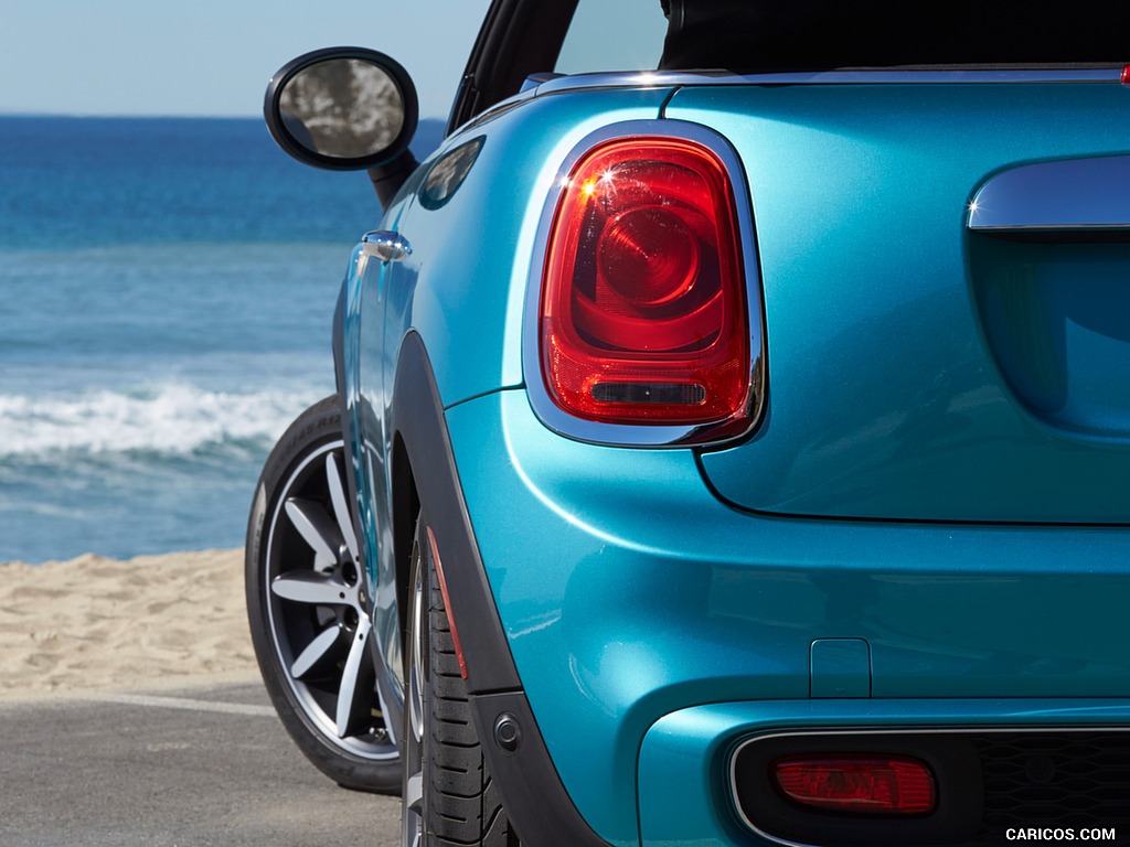 2016 MINI Cooper S Convertible (Color: Caribbean Aqua Metallic) - Tail Light