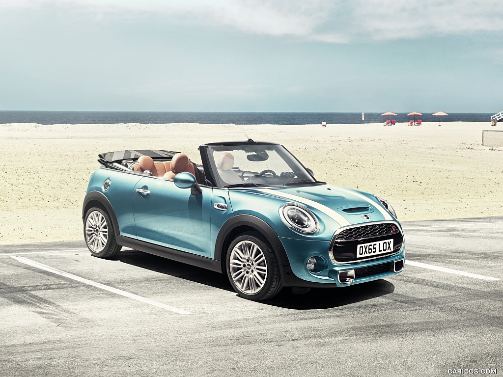 2016 MINI Cooper S Convertible (Color: Caribbean Aqua Metallic)