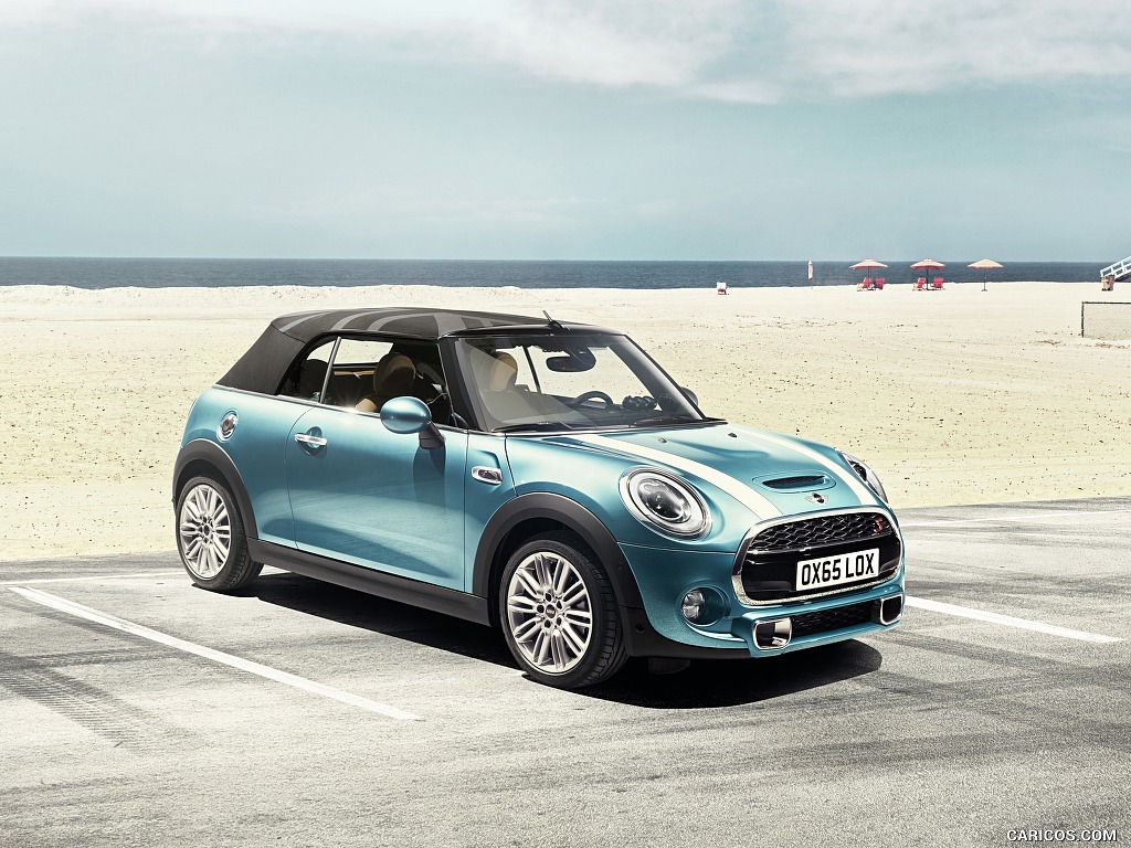 2016 MINI Cooper S Convertible (Color: Caribbean Aqua Metallic)