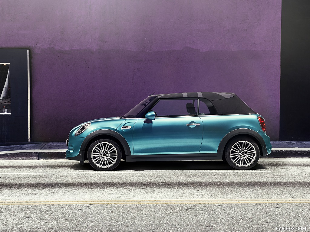 2016 MINI Cooper S Convertible (Color: Caribbean Aqua Metallic)