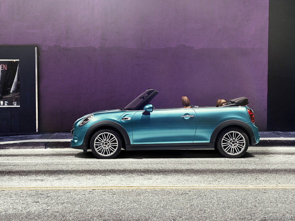 2016 MINI Cooper S Convertible (Color: Caribbean Aqua Metallic)