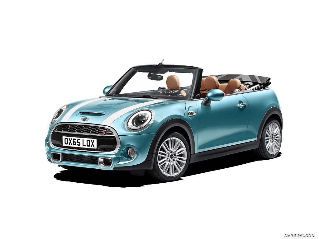 2016 MINI Cooper S Convertible (Color: Caribbean Aqua Metallic)