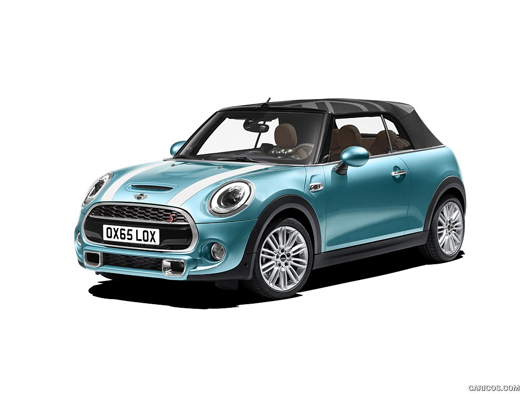 2016 MINI Cooper S Convertible (Color: Caribbean Aqua Metallic)