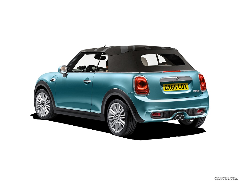 2016 MINI Cooper S Convertible (Color: Caribbean Aqua Metallic)