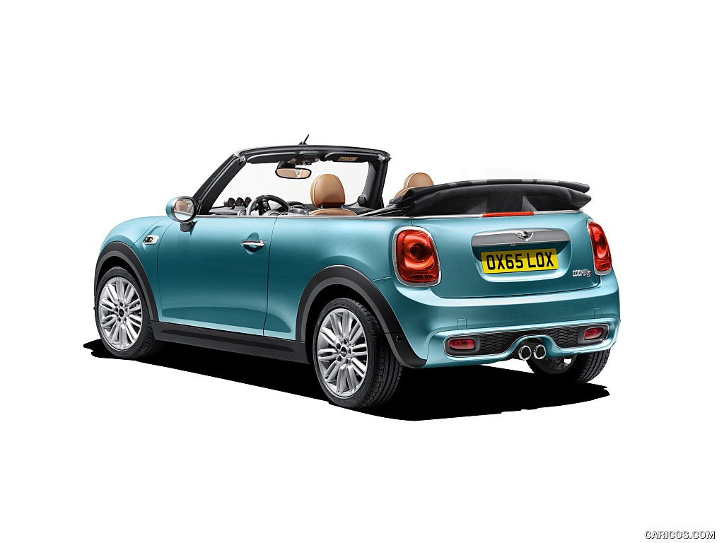 2016 MINI Cooper S Convertible (Color: Caribbean Aqua Metallic)