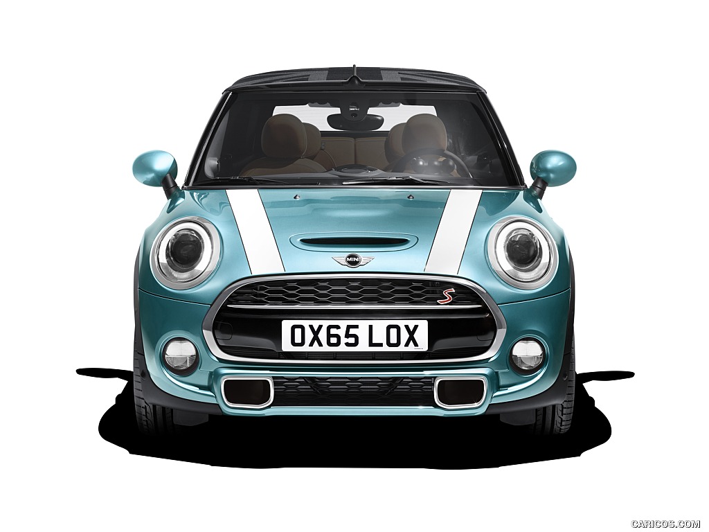 2016 MINI Cooper S Convertible (Color: Caribbean Aqua Metallic)