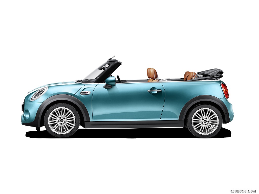 2016 MINI Cooper S Convertible (Color: Caribbean Aqua Metallic)