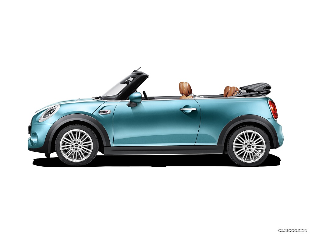 2016 MINI Cooper S Convertible (Color: Caribbean Aqua Metallic)