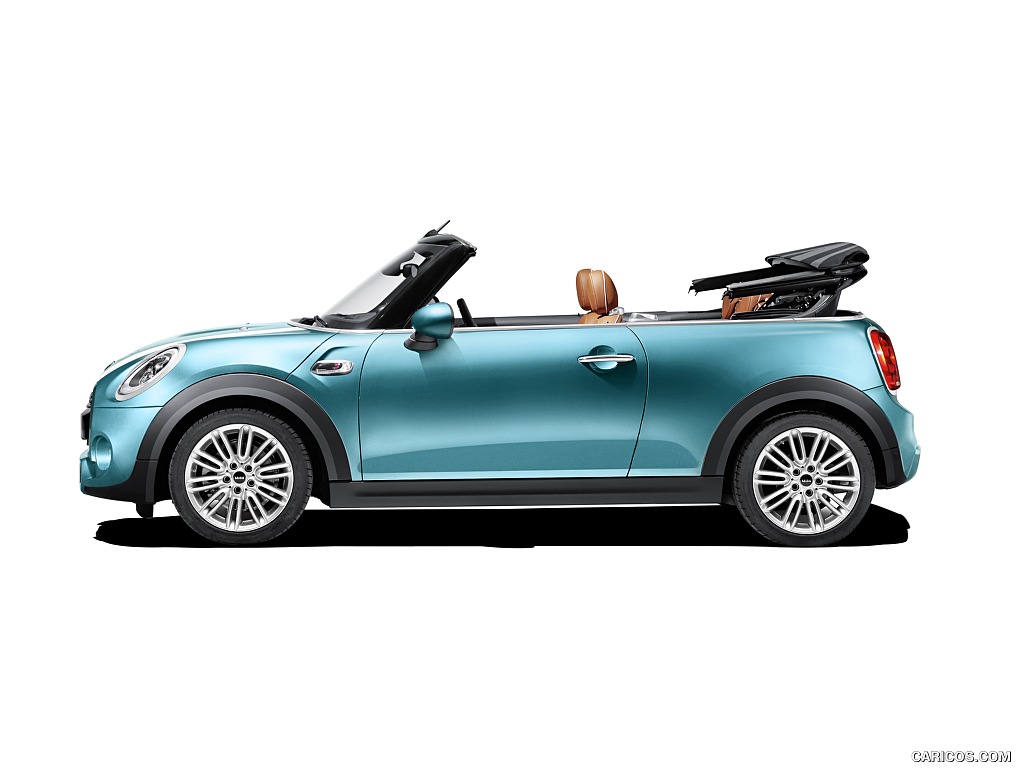 2016 MINI Cooper S Convertible (Color: Caribbean Aqua Metallic)